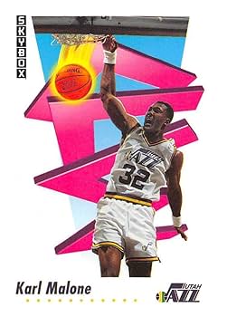 Amazon.com: 1991-92 SkyBox Basketball #283 Karl Malone Utah
